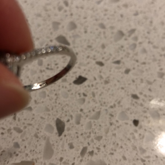 Stamped 925 cz heart ring - Picture 5 of 5
